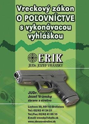 Kniha Vreckový zákon o poľovníctve s vykonávacou vyhláškou - Jozef Vránsky