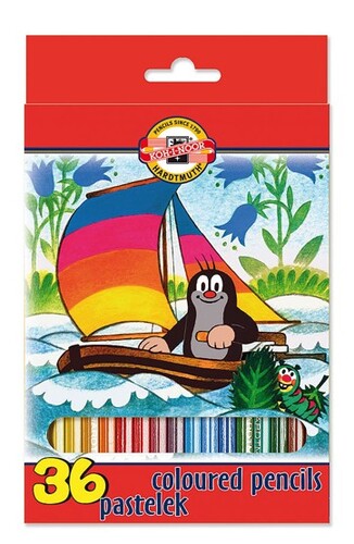 Pastelky KOH-I-NOOR Krtko 36 ks
