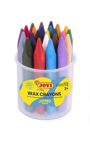 JOVI voskovky trojhranné 24 ks