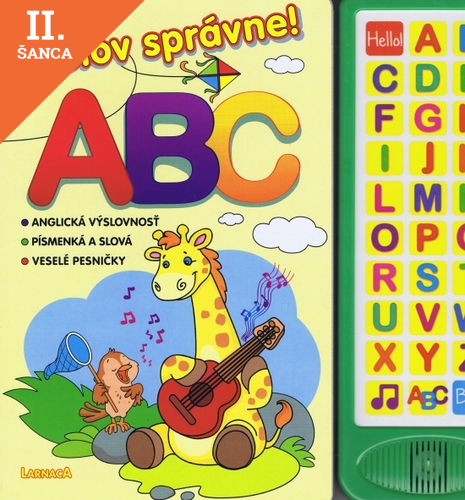 Lacná kniha Vyslov správne ABC
