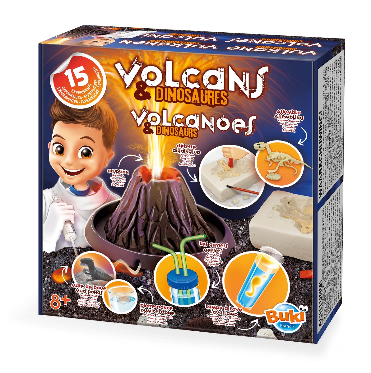 Experimentálna sada Vulkány a Dinosaury