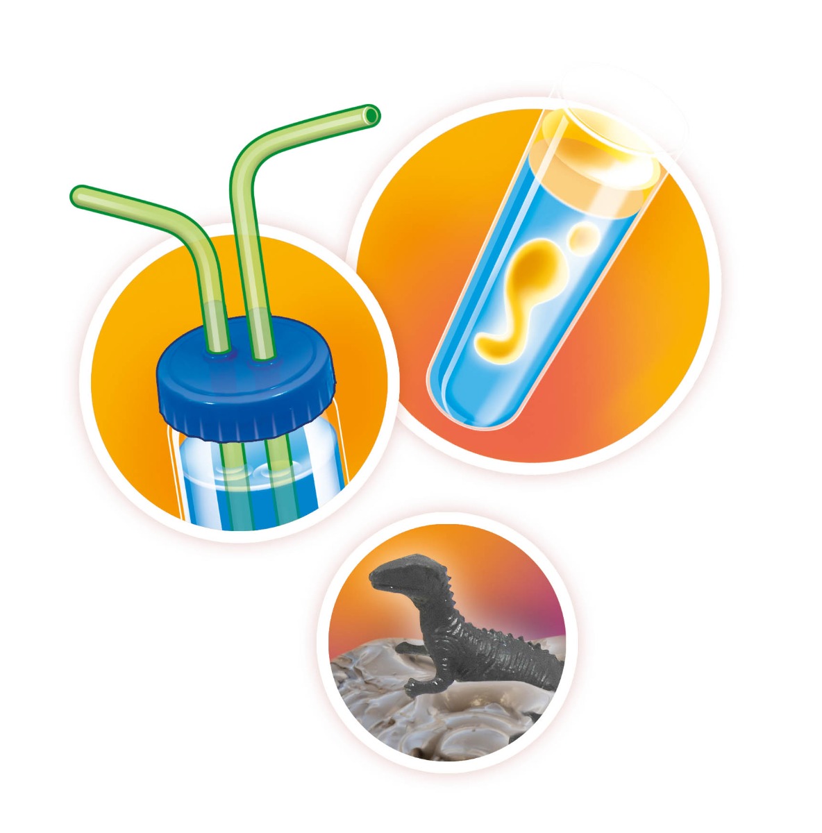 Experimentálna sada Vulkány a Dinosaury
