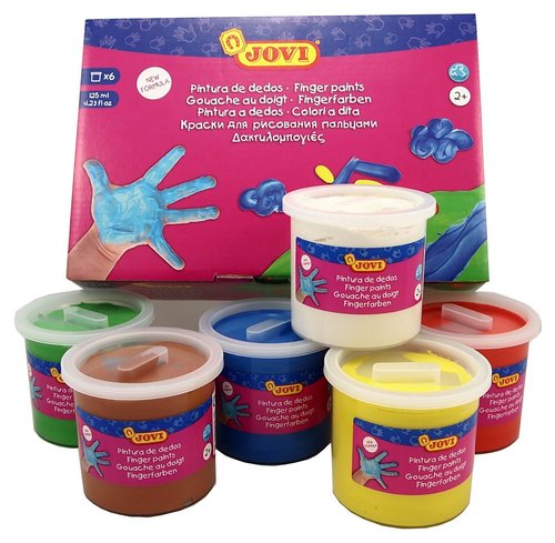 JOVI prstové farby 6x125 ml