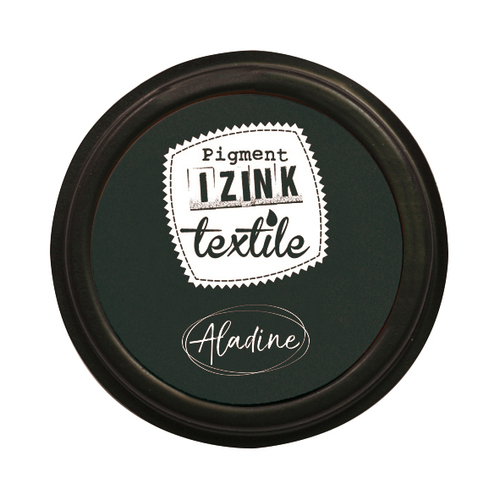 Aladine Textilný pečiatkovací vankúšik IZINK čierna