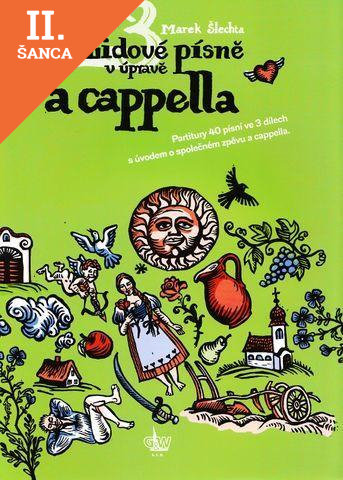 Lacná kniha Lidové písně v úpravě a cappella + CD
