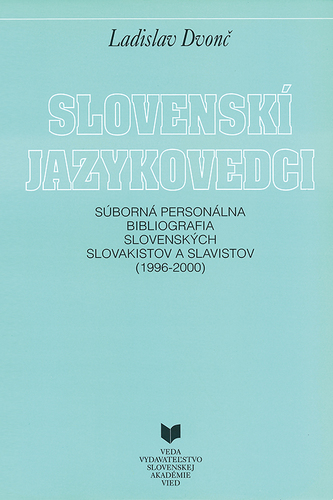 Slovenskí jazykovedci (1996-2000)