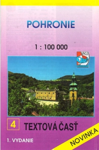 Pohronie 1:100 000,  Mapa turistických zaujímavostí 4