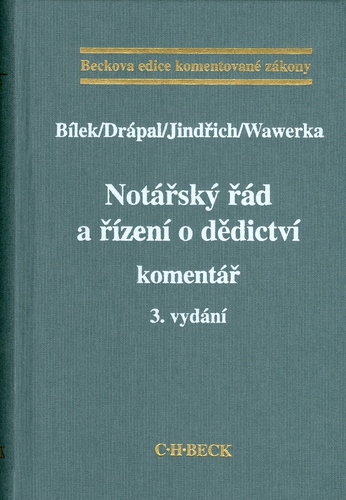 Notářský řád a řízení o dědictví