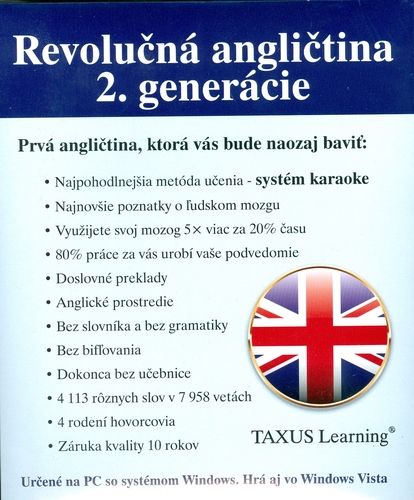 Revolučná angličtina 2. generácie CD
