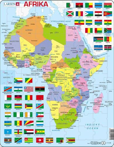 Puzzle Afrika Larsen K13-SK
