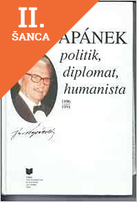 Lacná kniha Jan Papánek politik, diplomat, humanista