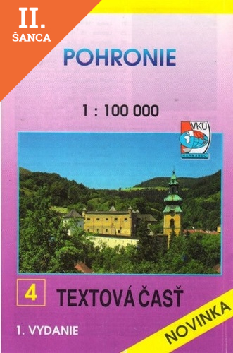 Lacná kniha Pohronie 1:100 000,  Mapa turistických zaujímavostí 4