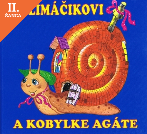 Lacná kniha O slimáčikovi a kobylke Agáte