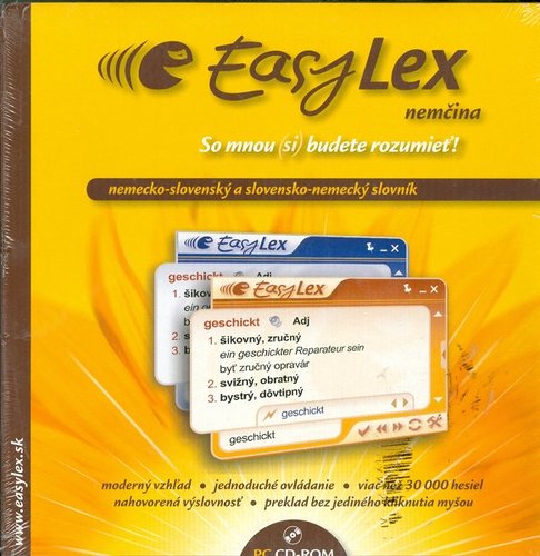 Easylex  Nem. SK DVD + slovník