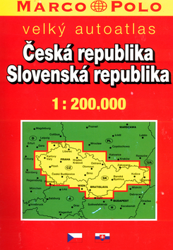 Autoatlas ČR/SR 1:200 000 A4