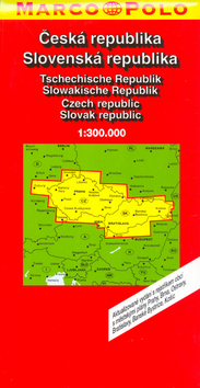 Automapa ČR a SR 1:300 000
