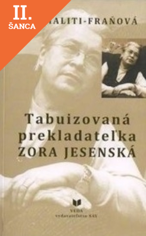 Lacná kniha Tabuizovaná prekladateľka Zora Jesenská