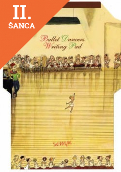 Lacná kniha Sempe: Ballet Dancers Fold & Send Stationary