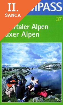 Lacná kniha TM 37 Zillertaler Alpen 1: 50 000