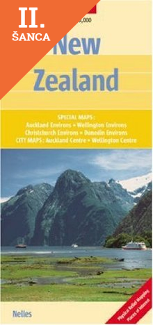 Lacná kniha New Zealand 1:1,250,000