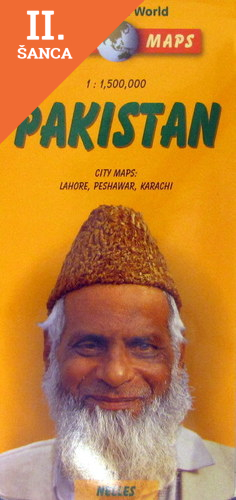 Lacná kniha Pakistan 1:1 500 000