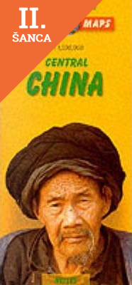 Lacná kniha Central China 1:1 500 000
