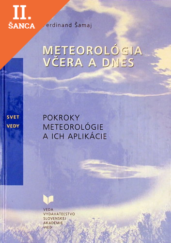 Lacná kniha Meteorológia včera a dnes
