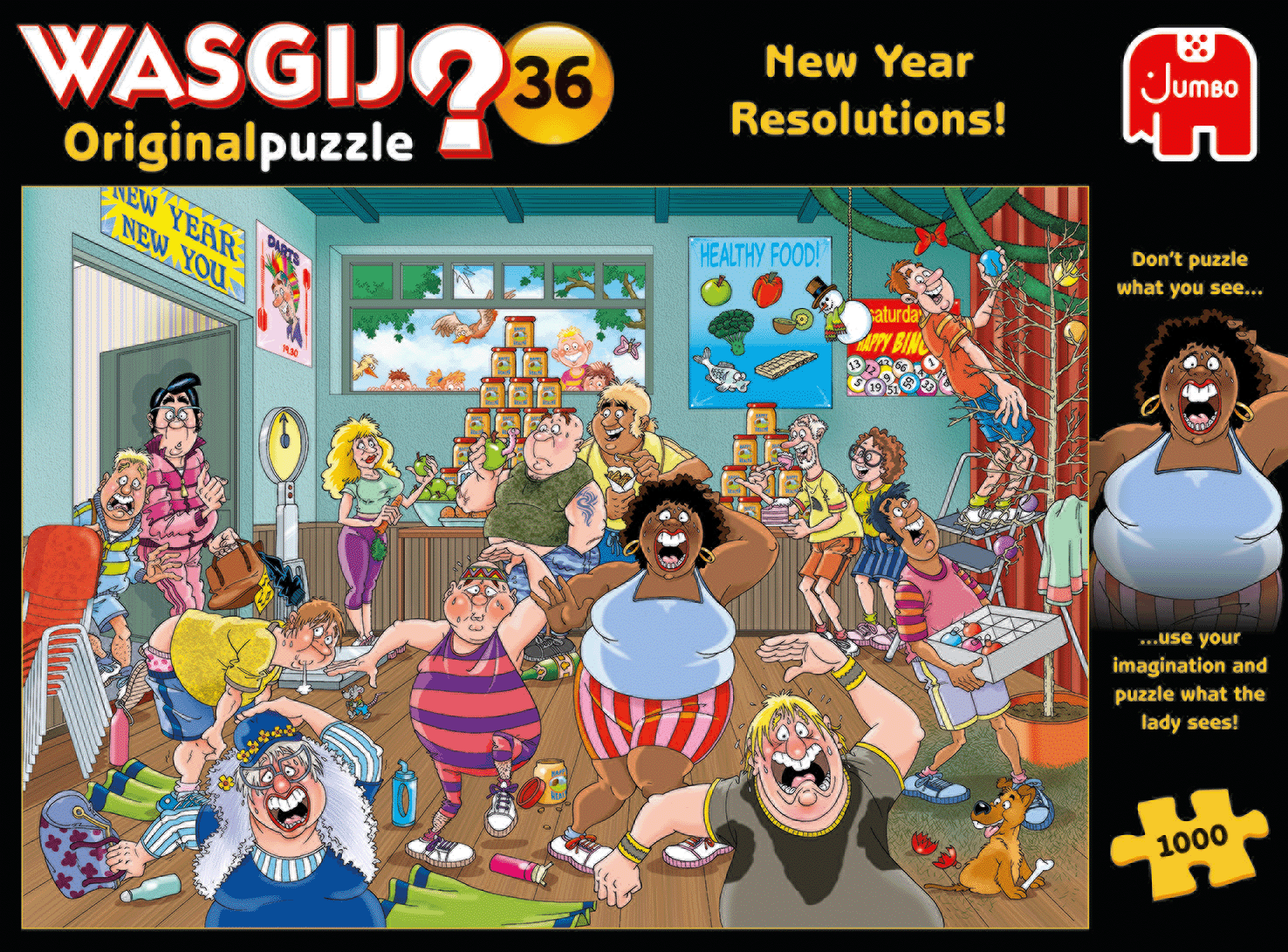 Puzzle Novoročné prípravy 1000 Wasgij