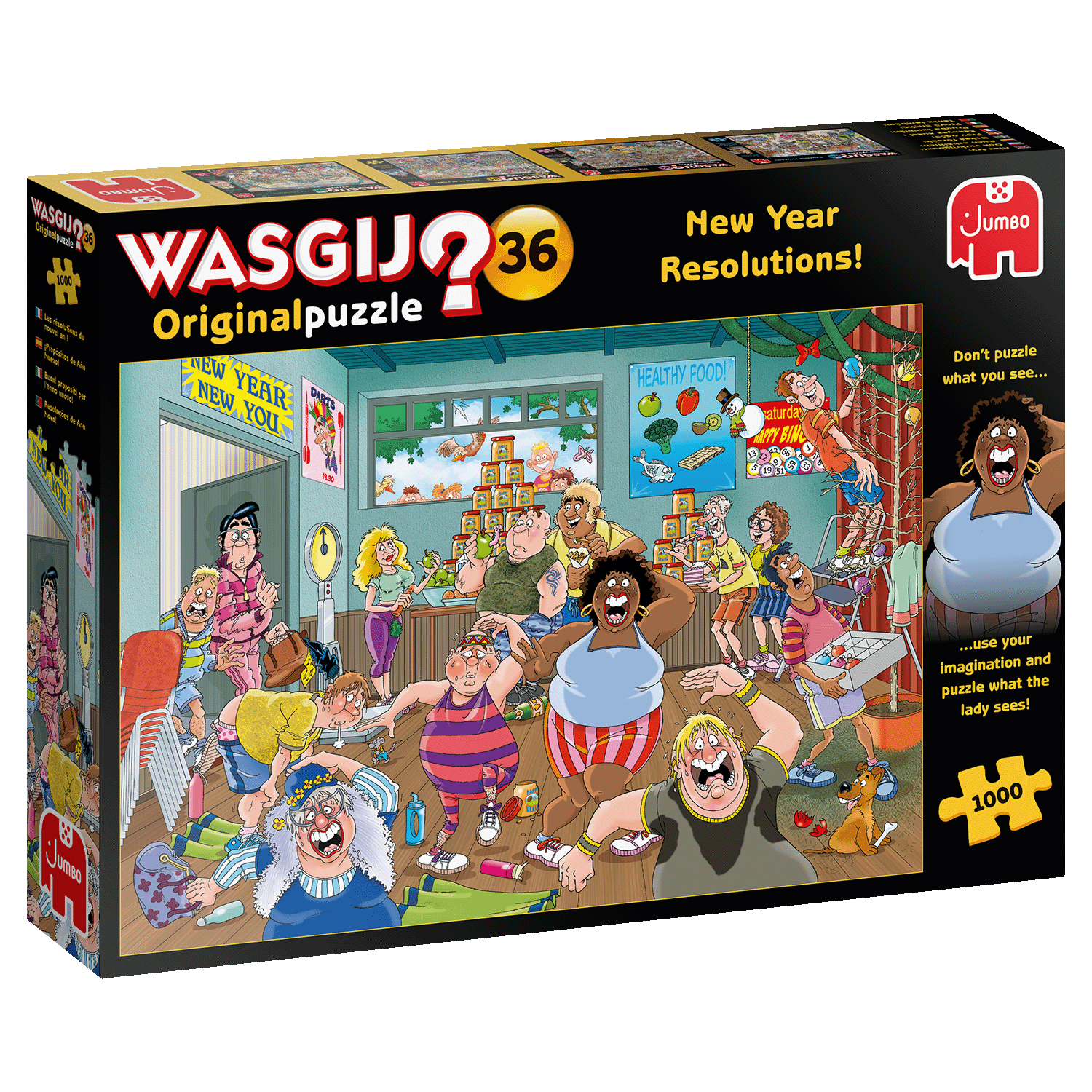 Puzzle Novoročné prípravy 1000 Wasgij