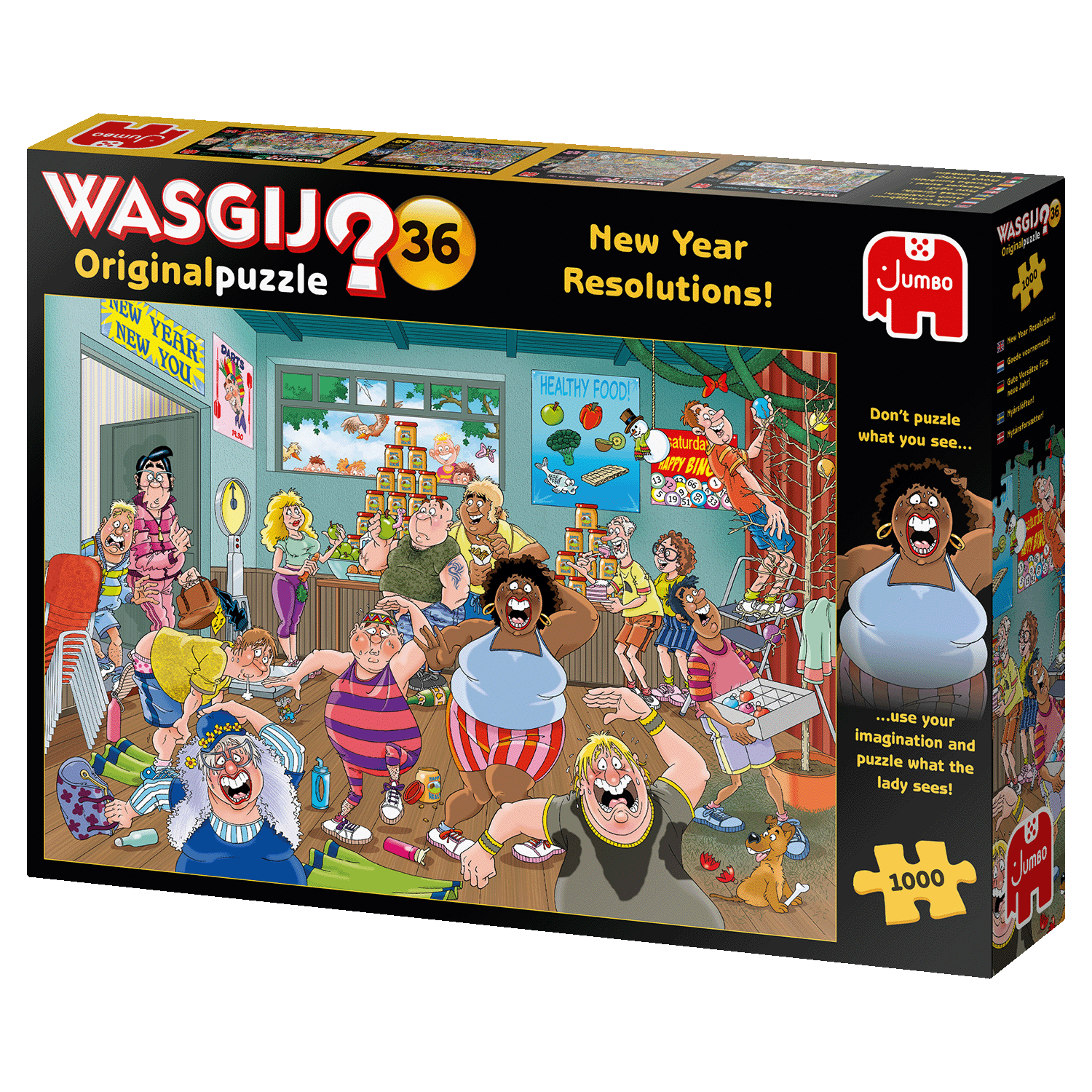 Puzzle Novoročné prípravy 1000 Wasgij