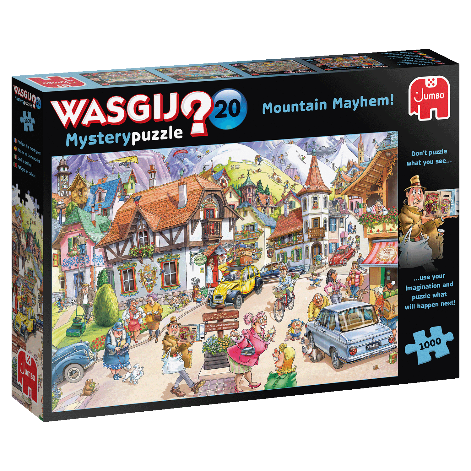 Puzzle Záhada hory Mayhem 1000 Wasgij