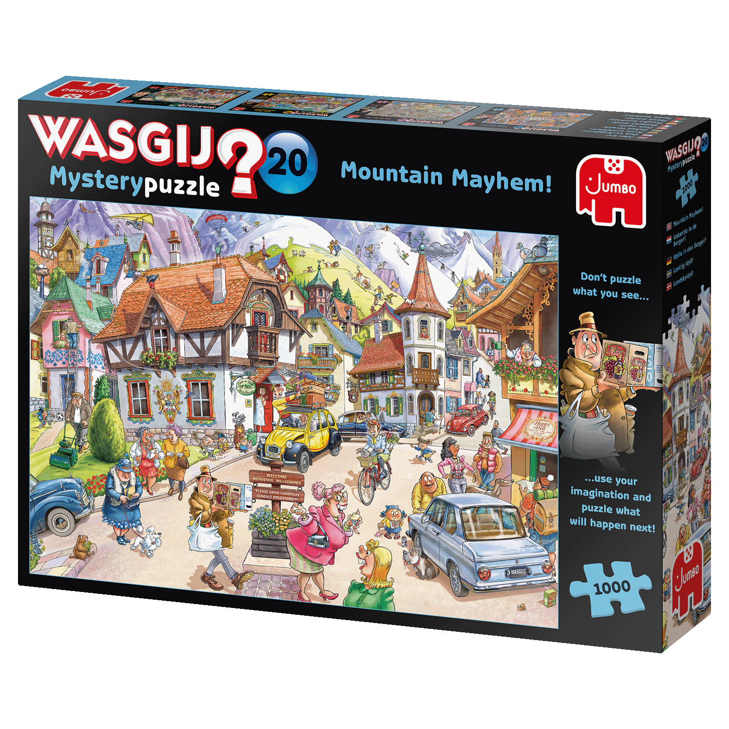 Puzzle Záhada hory Mayhem 1000 Wasgij