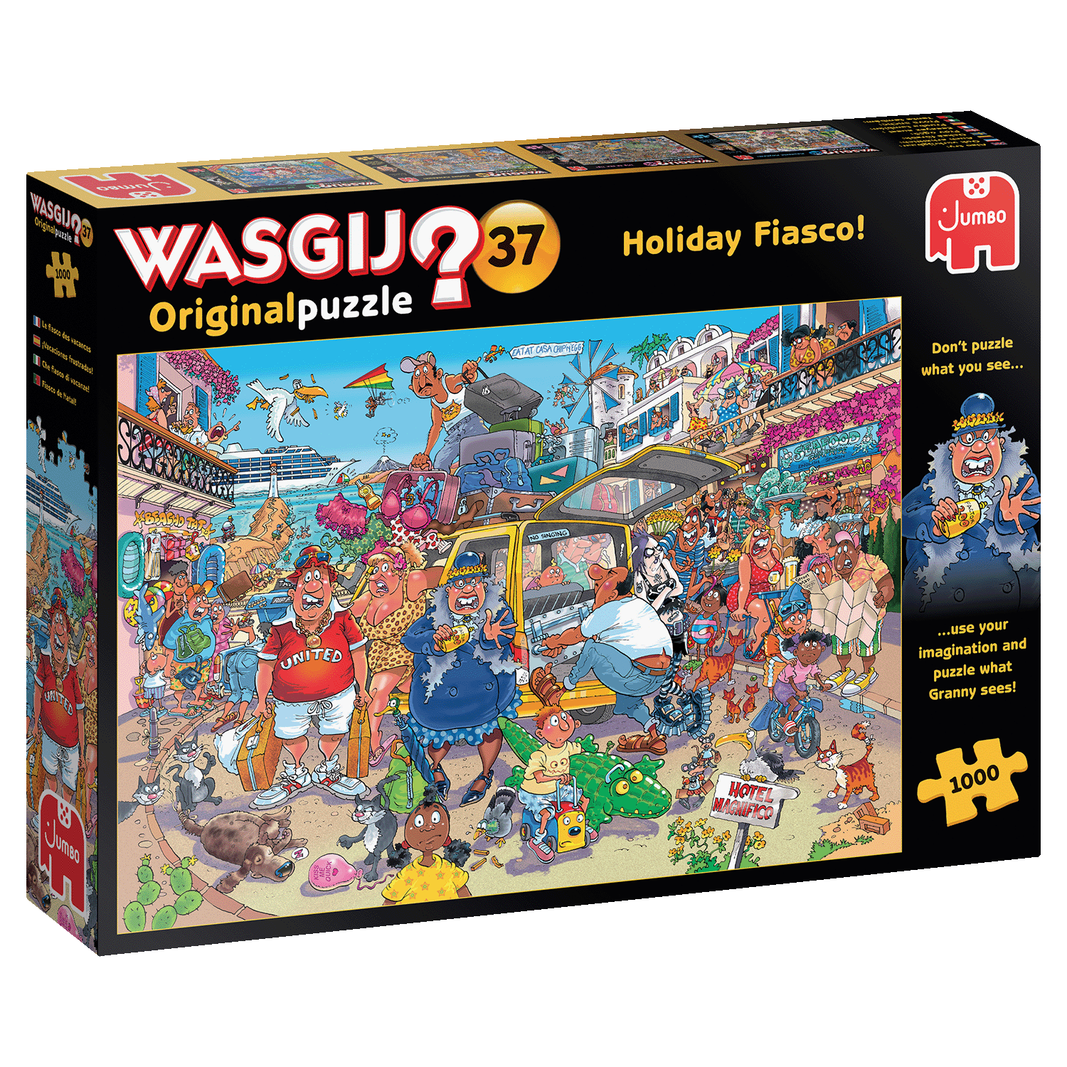 Puzzle Prázdninové fiasco 1000 Wasgij