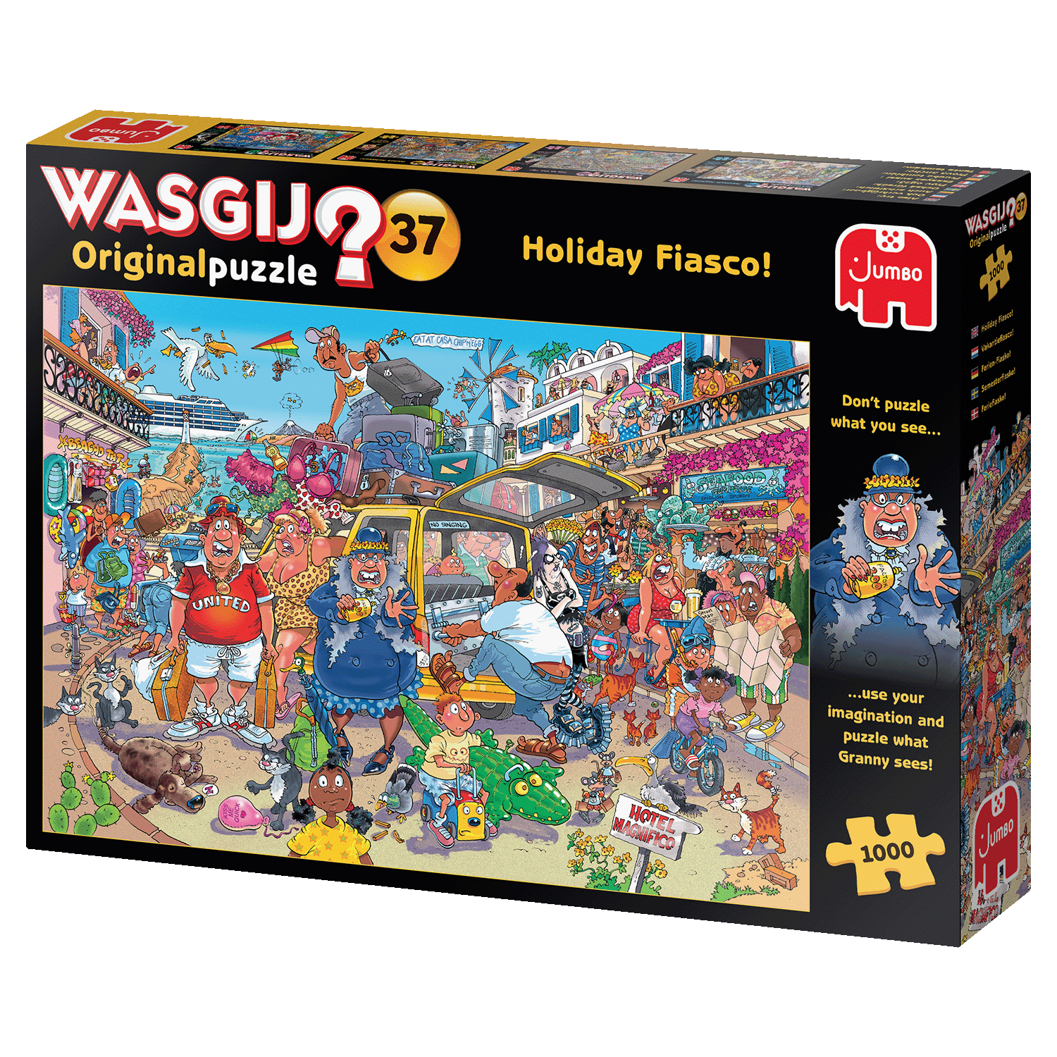 Puzzle Prázdninové fiasco 1000 Wasgij