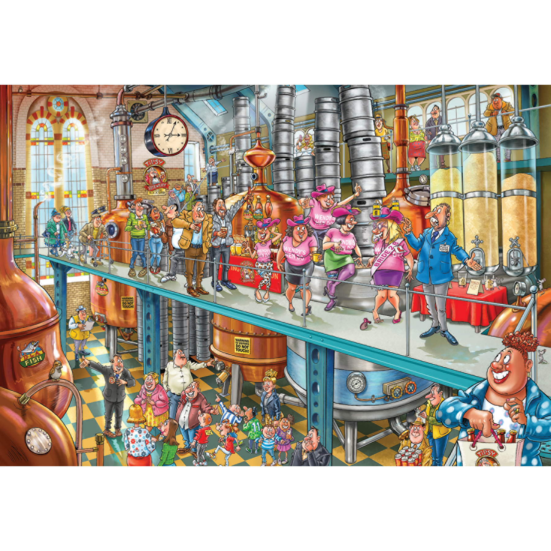 Puzzle Záhada pri varení piva 1000 Wasgij
