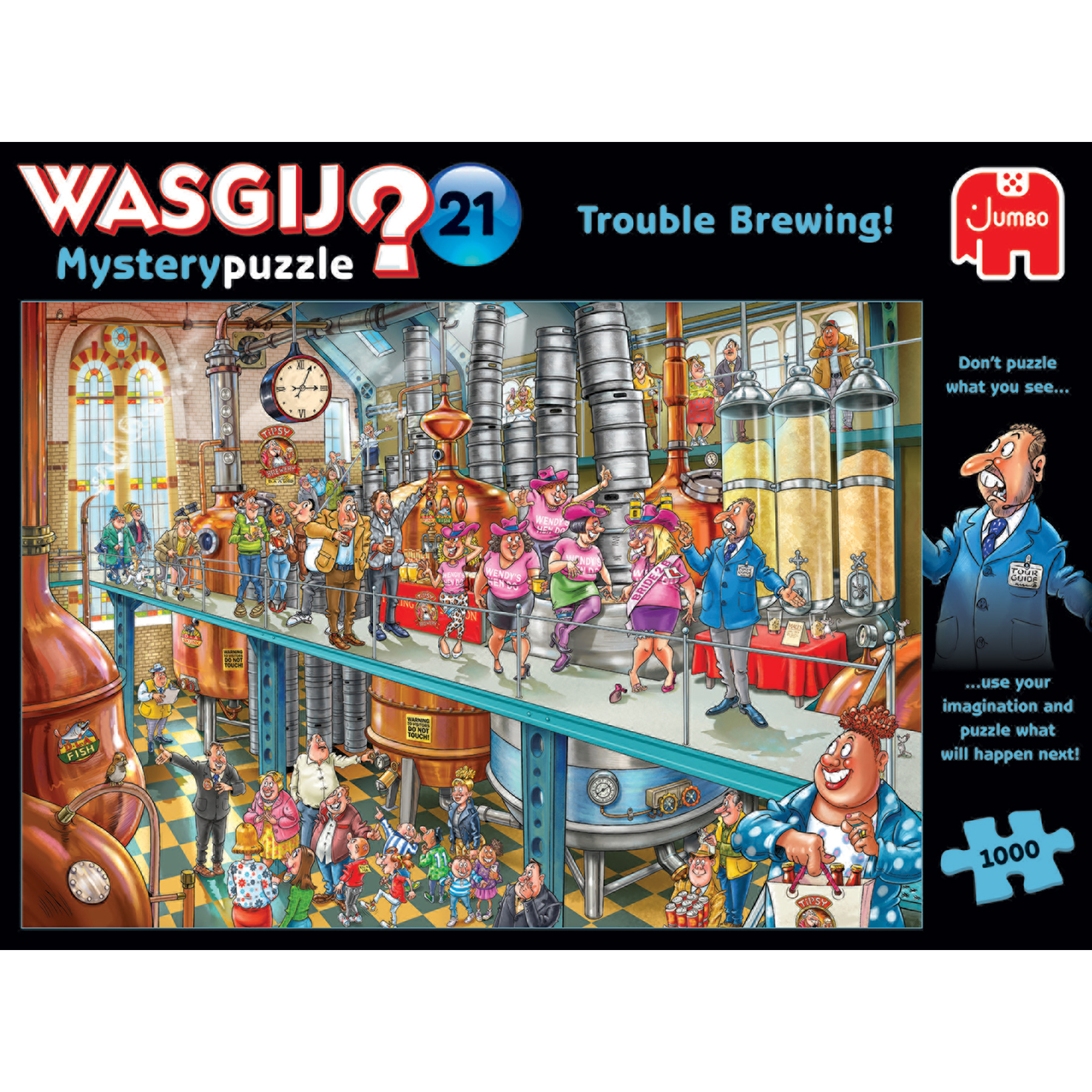 Puzzle Záhada pri varení piva 1000 Wasgij