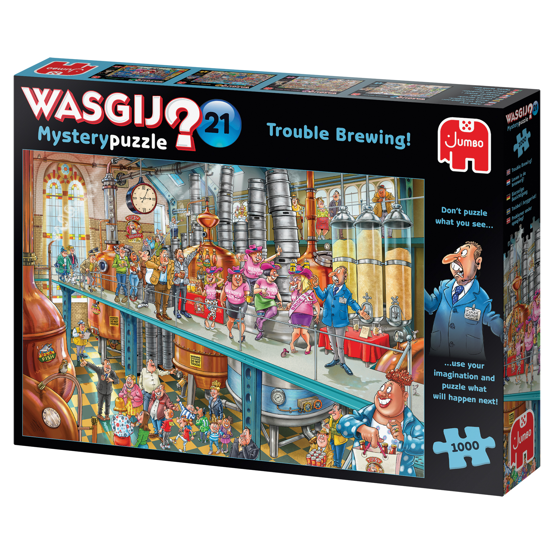 Puzzle Záhada pri varení piva 1000 Wasgij