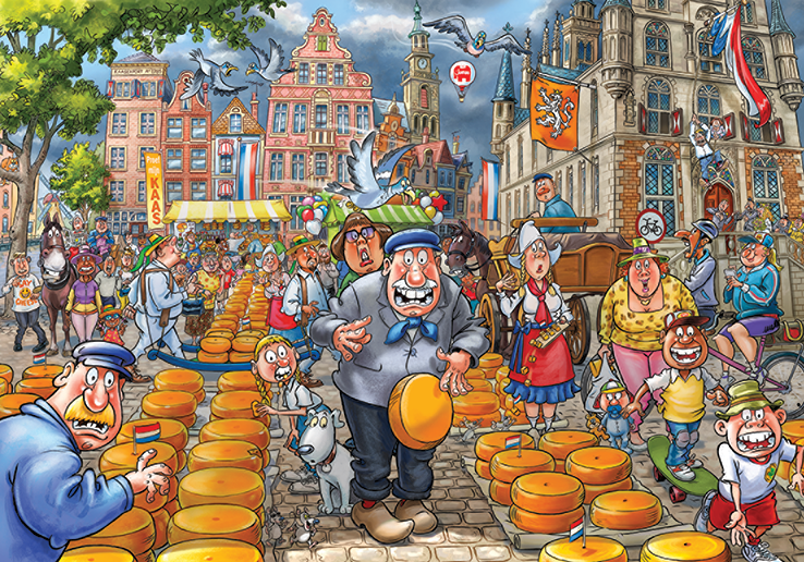 Puzzle Trhy v Meltdown 1000 Wasgij