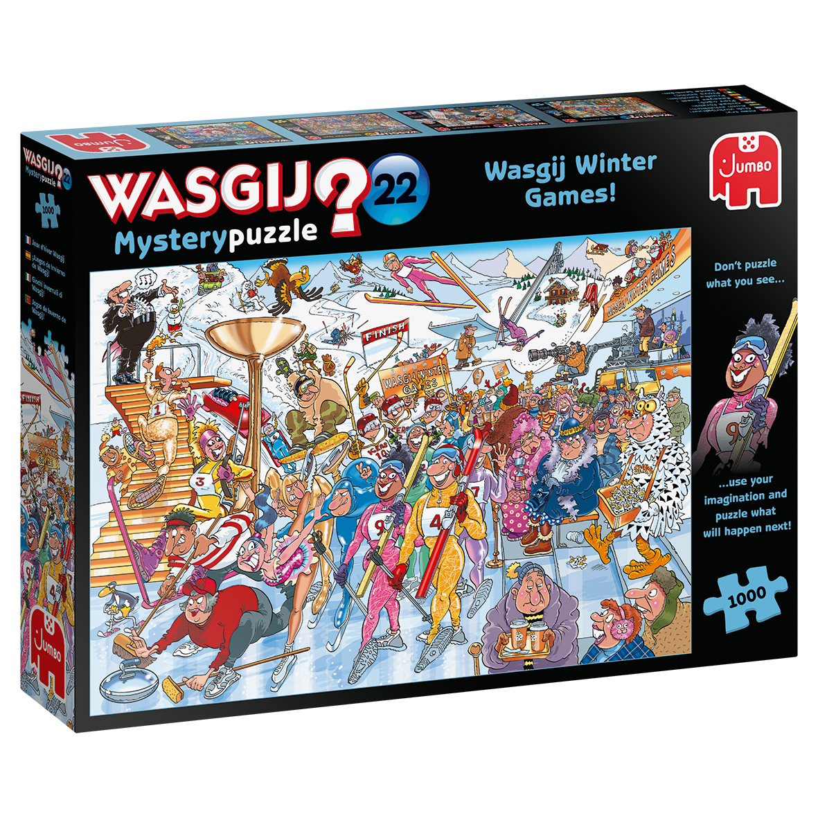 Puzzle Zimné hry 1000 Wasgij