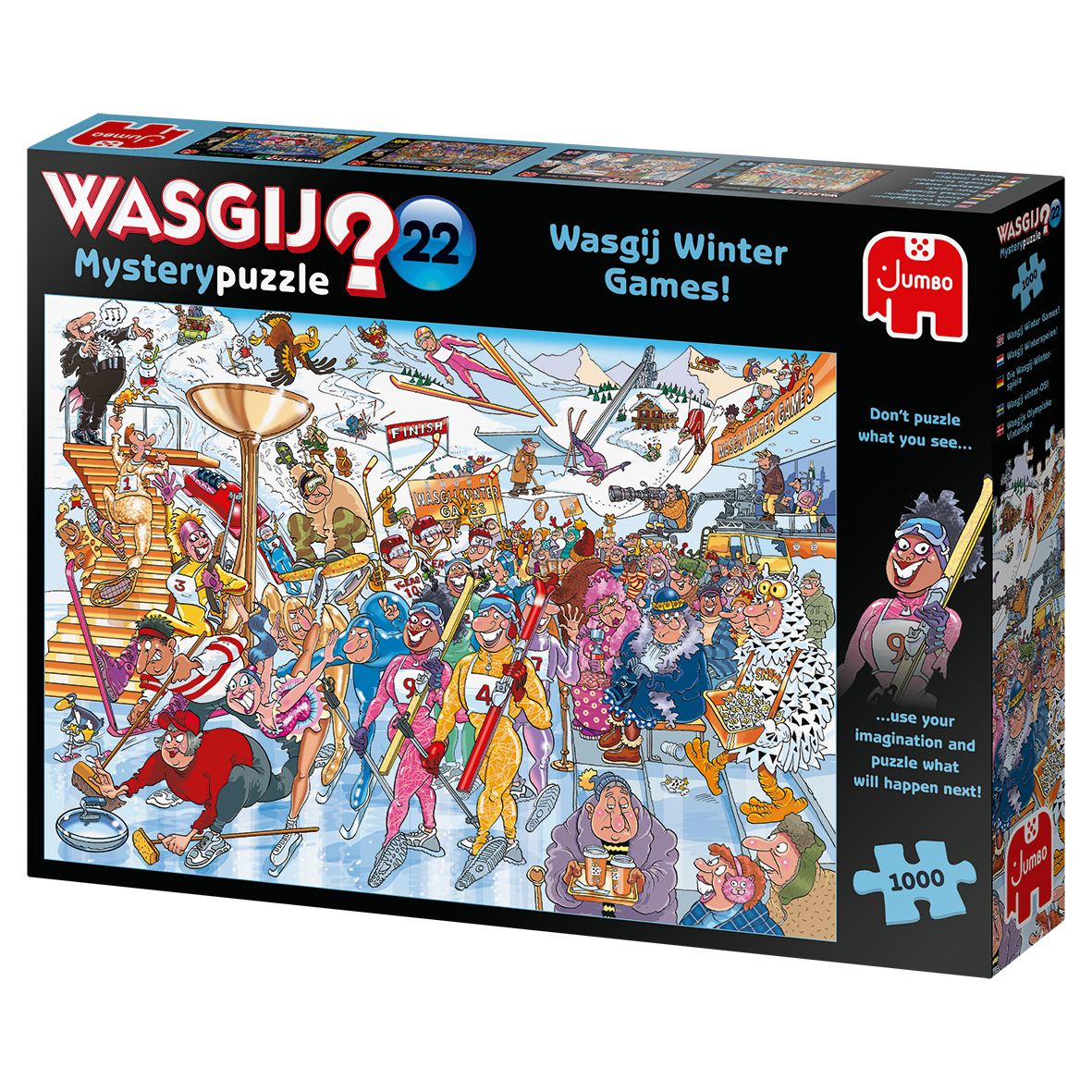 Puzzle Zimné hry 1000 Wasgij