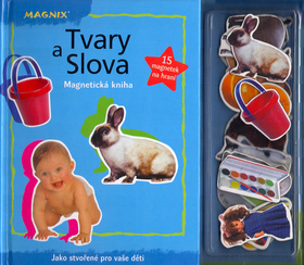 Tvary a slova - magnetická kniha