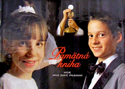 Pamätná kniha Moje prvé Sväté prijímanie