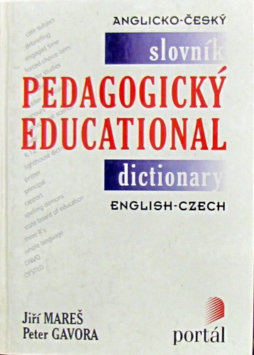 Anglicko-čenský pedagogický slovník