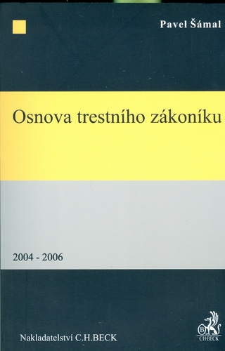 Osnova trestního zákoníku