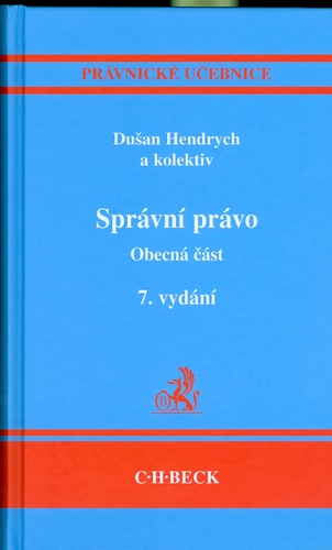 Správní právo-Obecná část 7. vydání