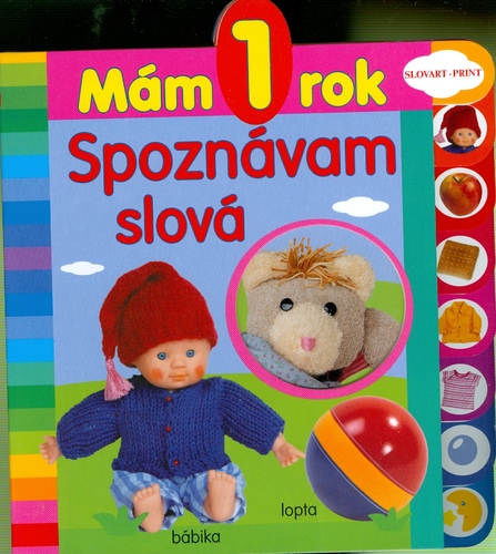 Spoznávam slová Mám 1 rok