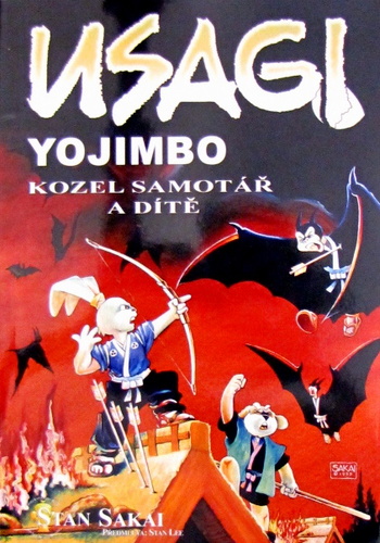 Kniha Usagi Yojimbo - Kozel samotář a dítě