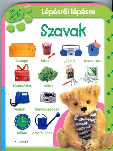 Lépésről lépésre: Szavak 36 hónapos kortól