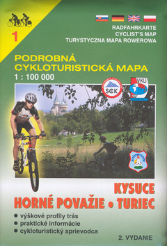 PCM 1 Kysuce, Turiec, Horné Považie 1:100 000