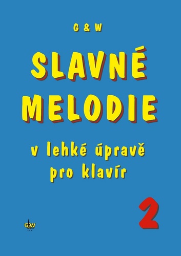 Kniha Slavne melodie 2.dí l+ CD
